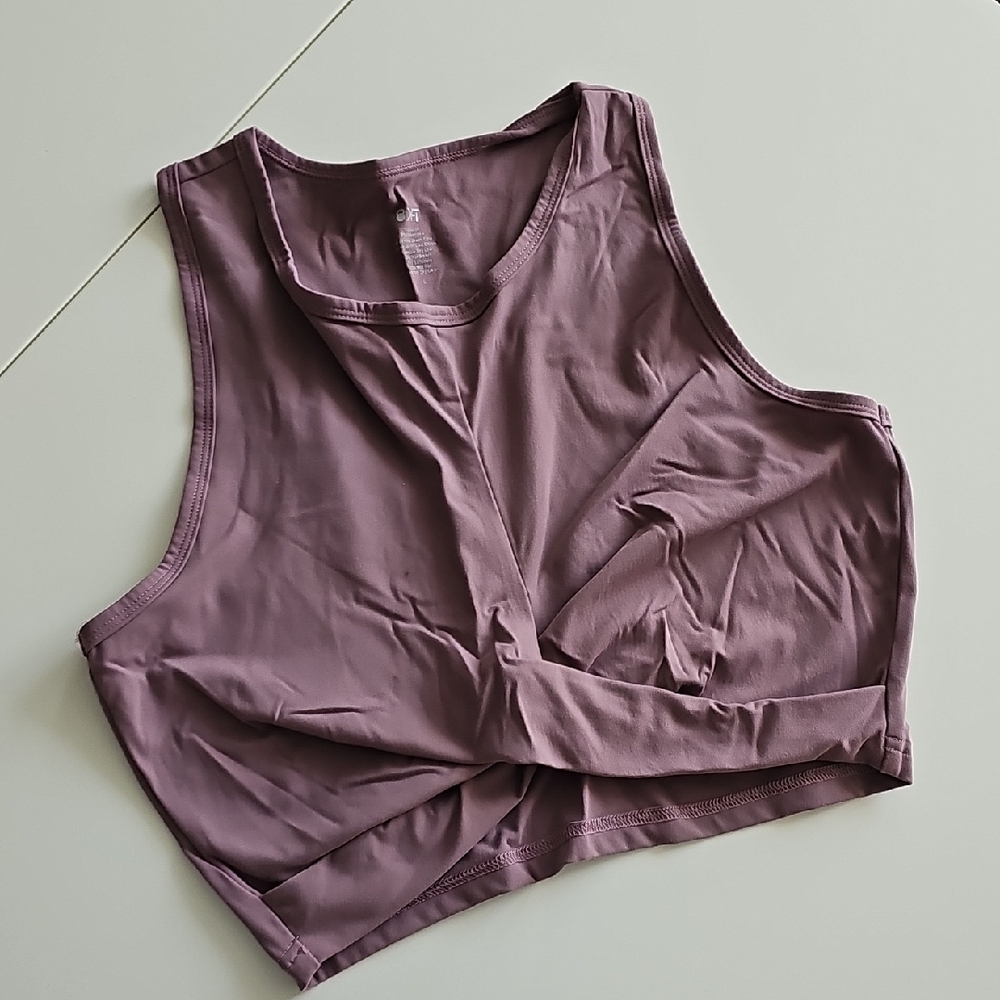 Purple Women's Crop Top